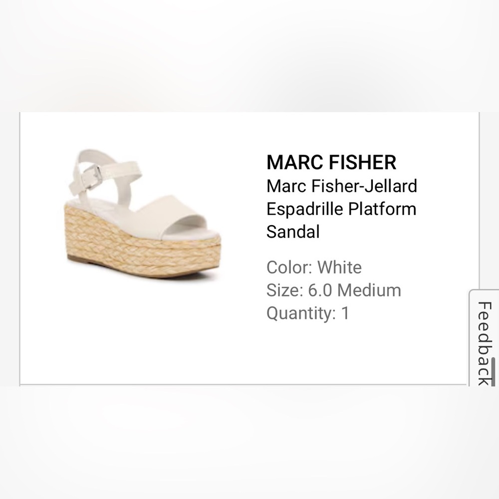 Marc Fisher Jellard Platform; Size 6 - image 5